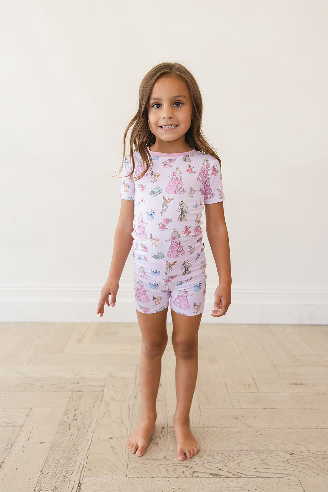 Rose - Biker Short Set