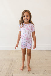 Rose - Biker Short Set