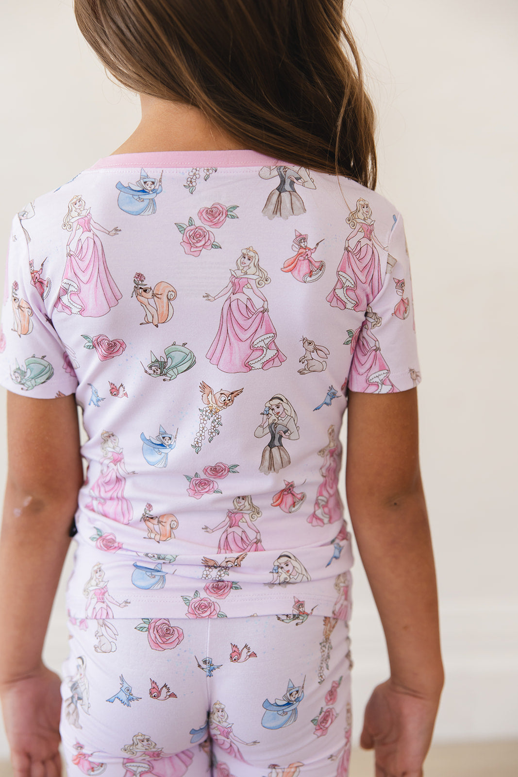 Rose - Biker Short Set