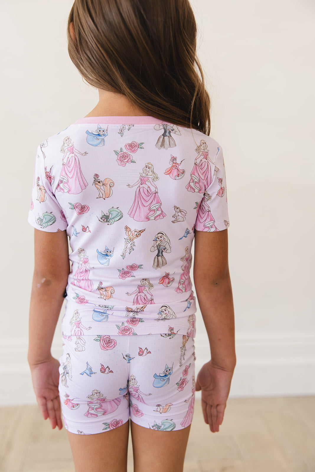 Rose - Biker Short Set