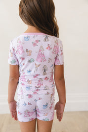 Rose - Biker Short Set