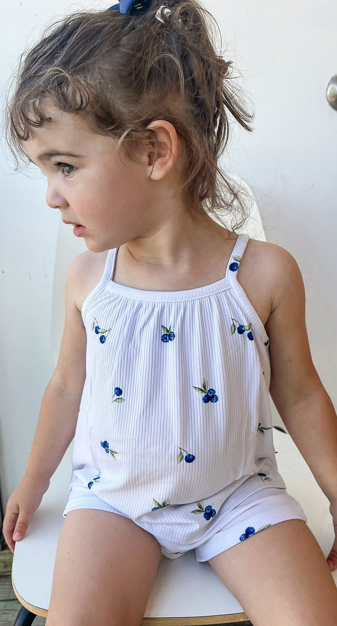 So Berry Sweet (ribbed) - Tank Short Set