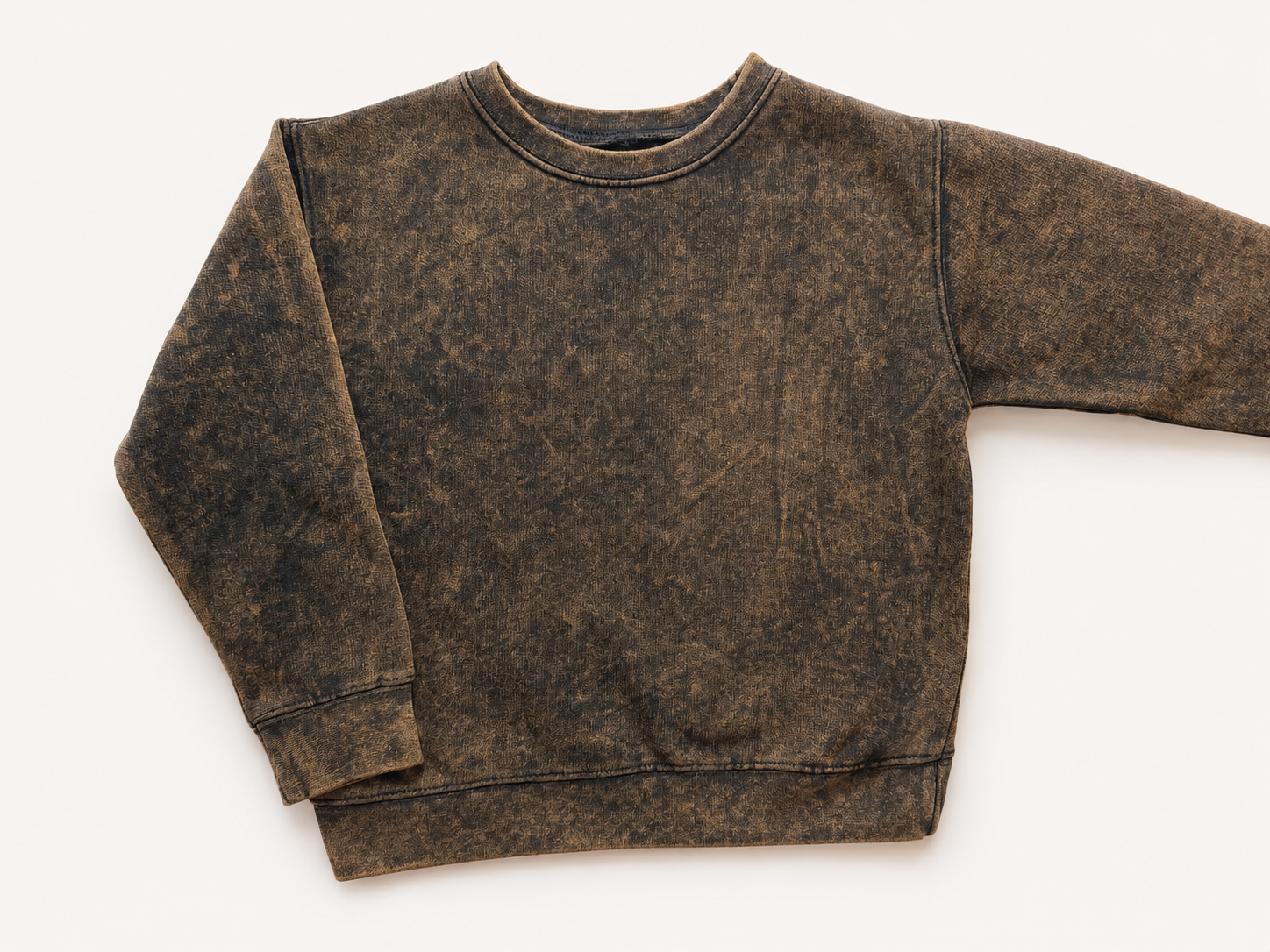 Acid Wash Crewneck