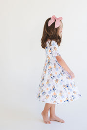 Pups & Petals: Toddler Twirl Dress