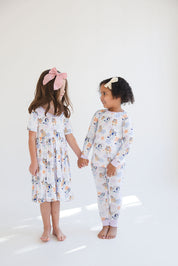 Pups & Petals: Toddler Twirl Dress