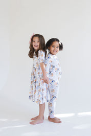 Pups & Petals: Toddler Twirl Dress