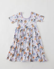 Pups & Petals: Toddler Twirl Dress