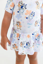 Pups & Petals: Baby Twirl Dress Onesie