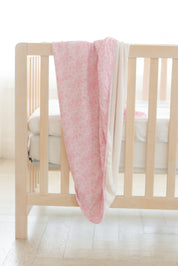 Pink Toile - Plush Blanket