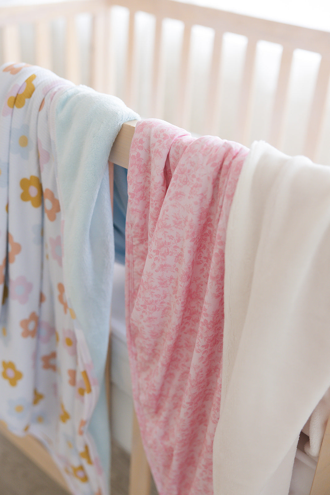 Pink Toile - Plush Blanket