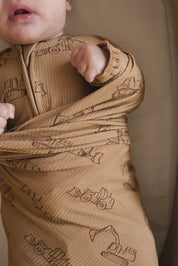 Construction (ribbed) - Lightweight Blanket