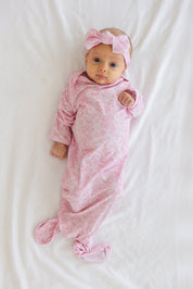 Pink Toile - Knot Gown