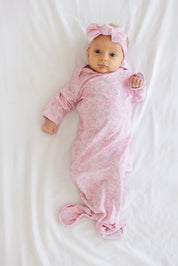 Pink Toile - Knot Gown