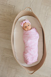Pink Toile - Lightweight Blanket