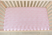 Pink Toile - Crib Sheet