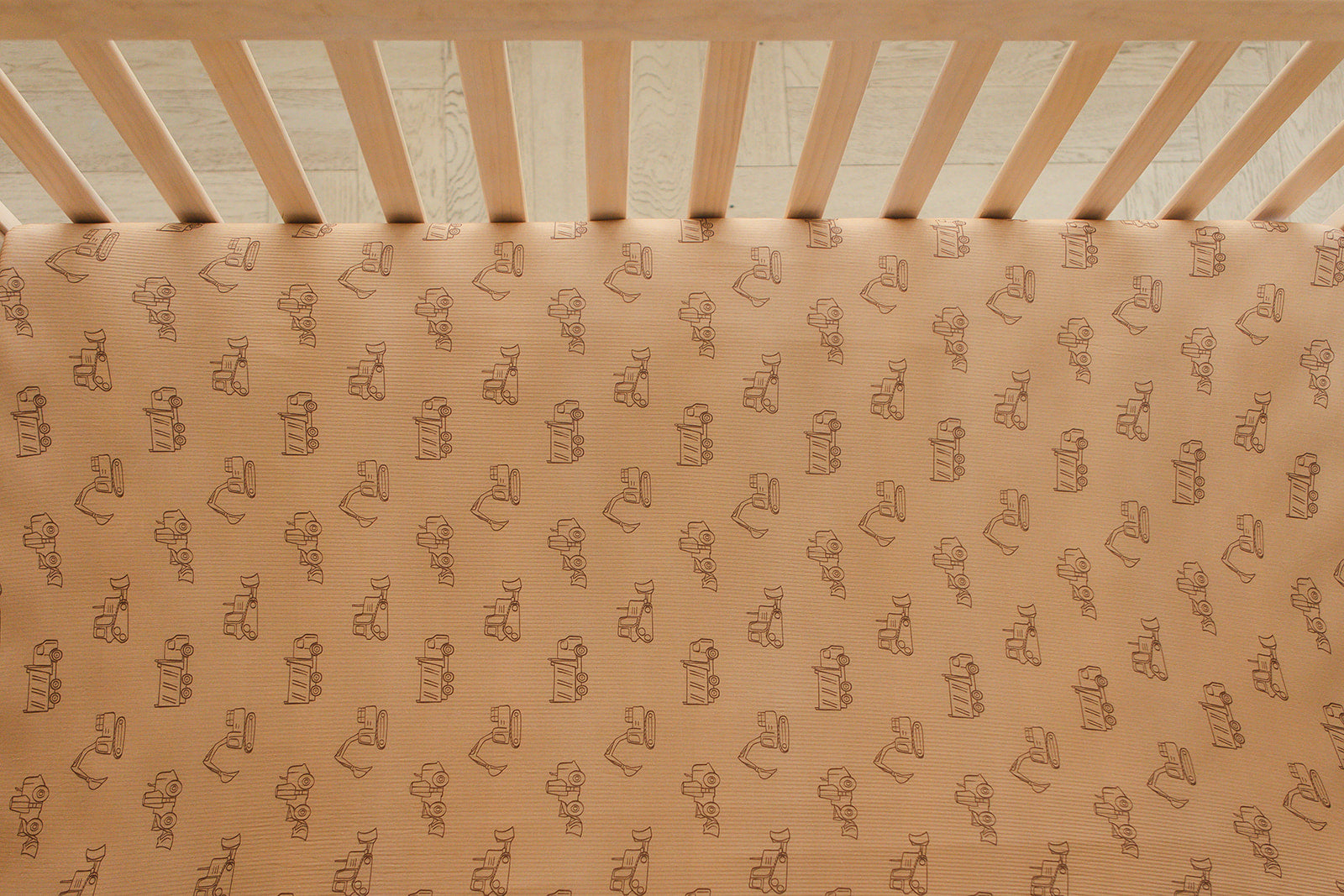 Construction (ribbed) - Crib Sheet