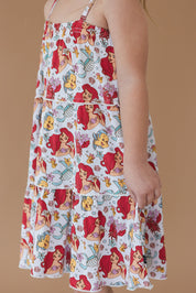Under the Sea - Tiered Dress