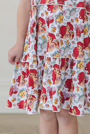 Under the Sea - Tiered Dress