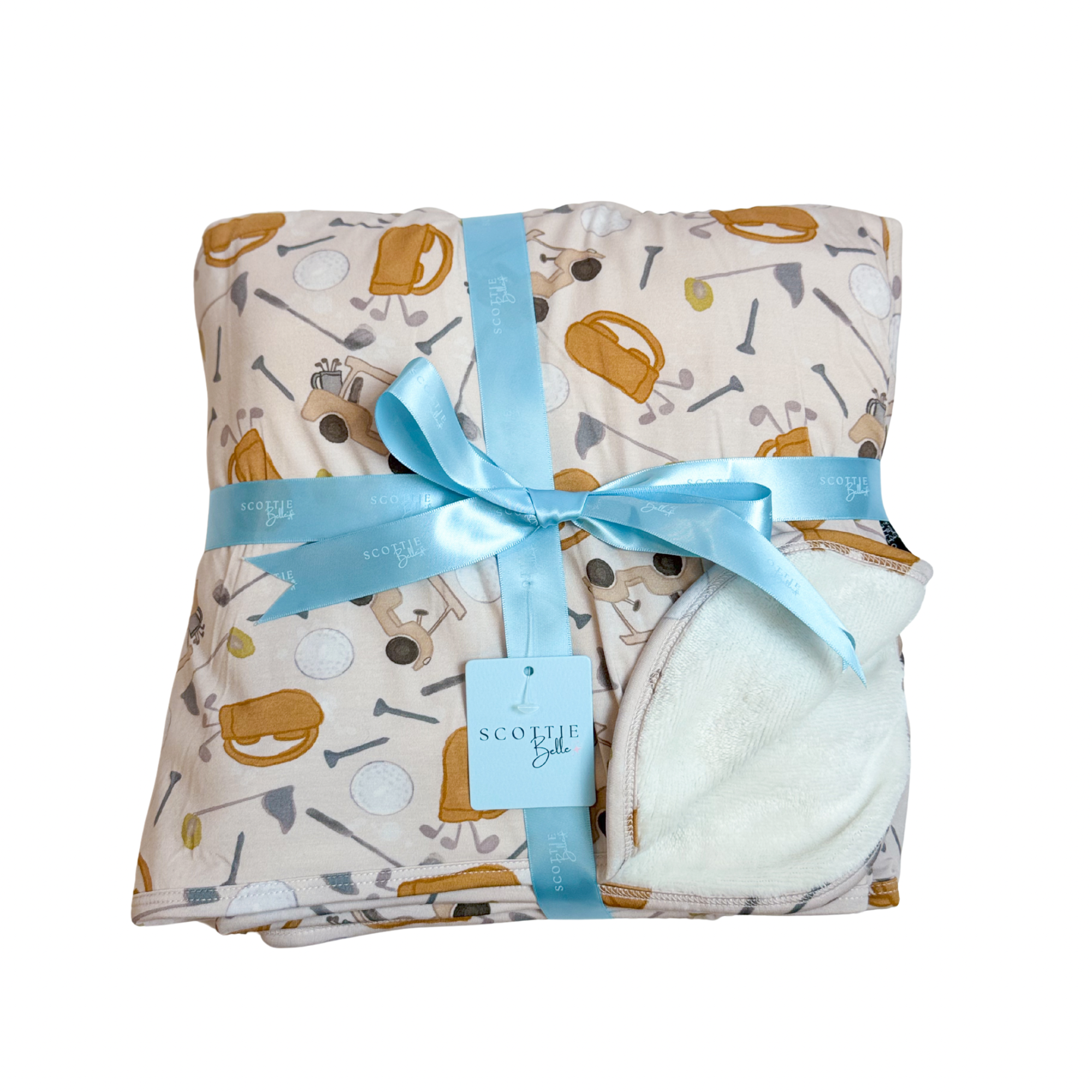 Let's Par Tee: Velvet Plush Blanket