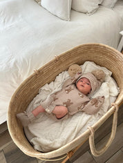 Luna + Luca Bunny Jacquard Romper