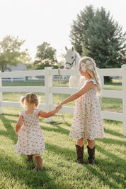 Pony Smocked Dress