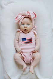 Americana Frills Romper