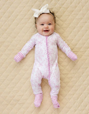 Bamboo Zip Romper | Petal Whimsy