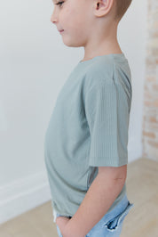 Sage (ribbed) - Everyday Tee