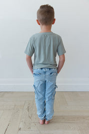 Sage (ribbed) - Everyday Tee