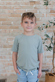 Sage (ribbed) - Everyday Tee
