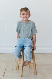 Sage (ribbed) - Everyday Tee