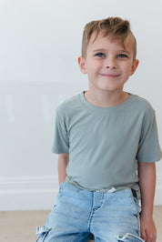 Sage (ribbed) - Everyday Tee