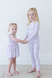 Charlotte - Smocked Diaper Dress Set