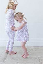 Charlotte - Smocked Diaper Dress Set