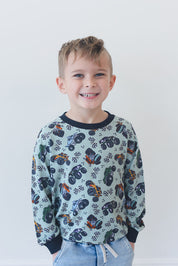 Stadium Smash - Bamboo Terry Sweatshirt