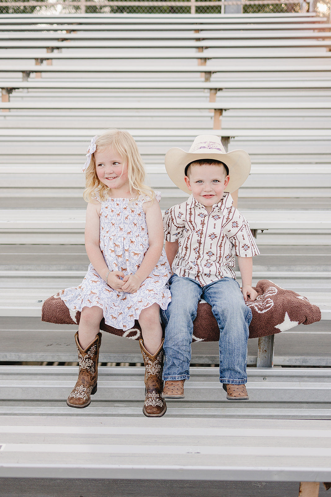 Pony Smocked Dress