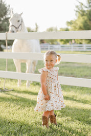 Pony Smocked Dress
