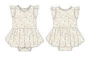 Enchanted: Bodysuit Twirl Dress