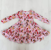 Royal Christmas - Ruffle Dress