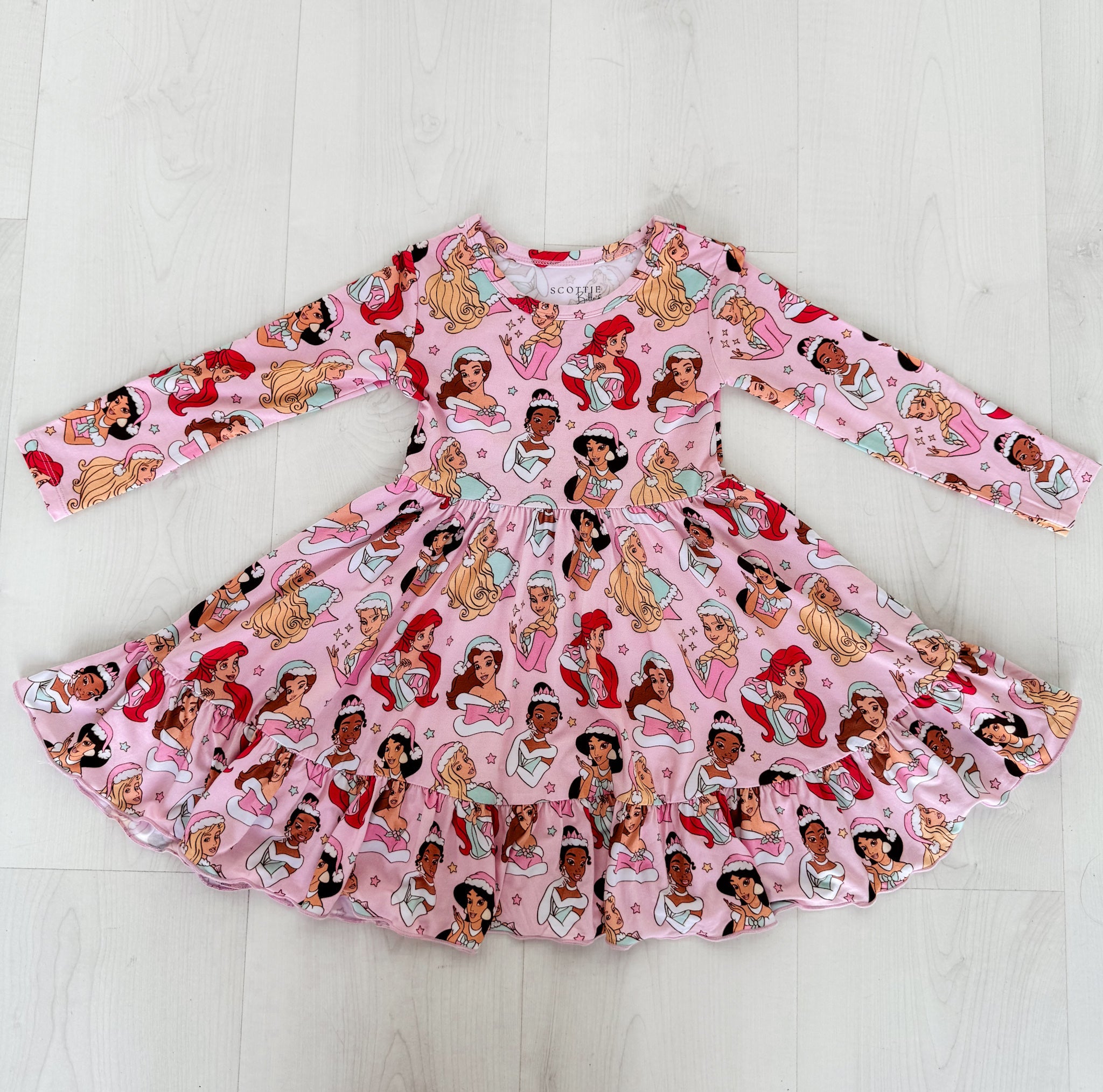 Royal Christmas - Ruffle Dress