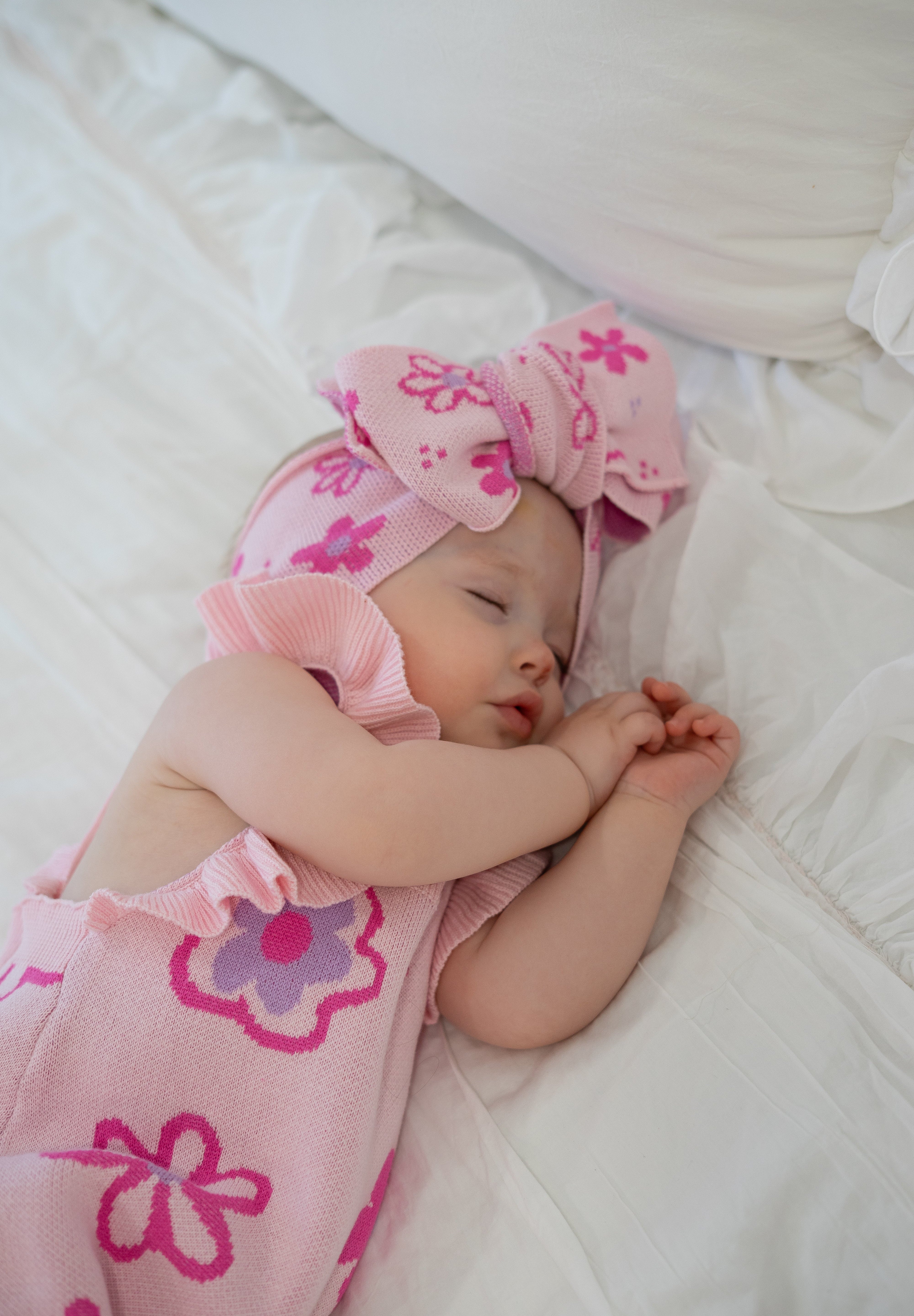 Wildflower Dreams Romper - Powder Pink
