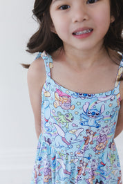 Magical Mashup - Twirl Mini Dress