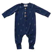 Lightening Bolt Button Romper