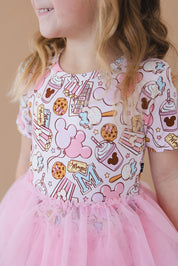 Snacks (pink) - Tutu Dress