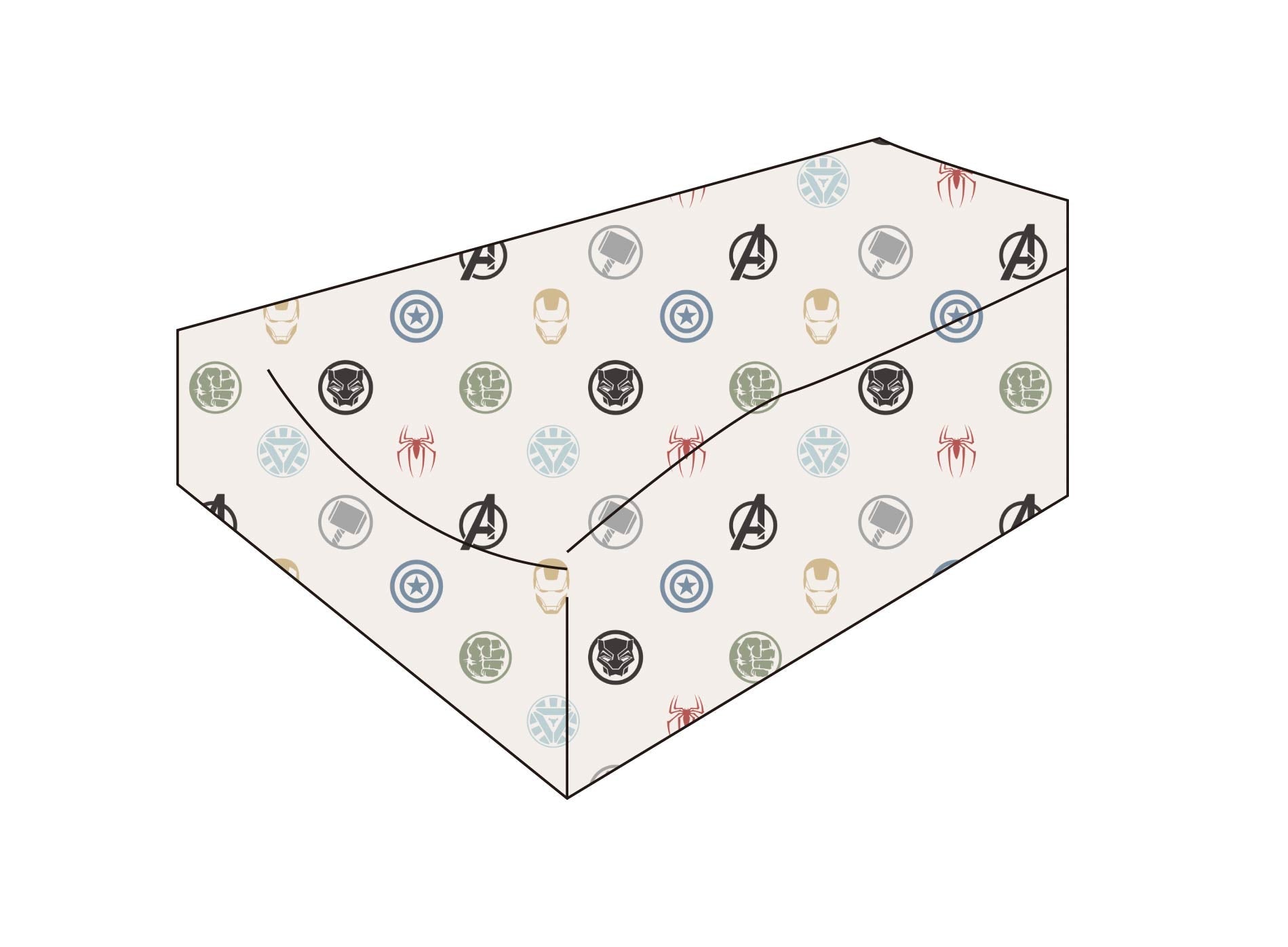 Marvel-ous Dreams - Changing Pad Cover