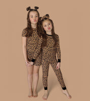 LEOPARD DREAM SHORT SET