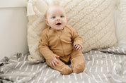 Cafe Organic Cotton Ribbed Zipper