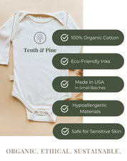 Loved. Organic Baby Bodysuit Long Sleeve