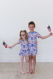Star Spangled Squad - Bodysuit Dress