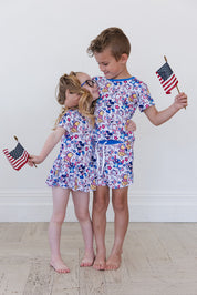 Star Spangled Squad - Bodysuit Dress